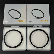 NiSi UV IR-Cut Filter for 77mm True Color VND and Swift System  77mm Adapter