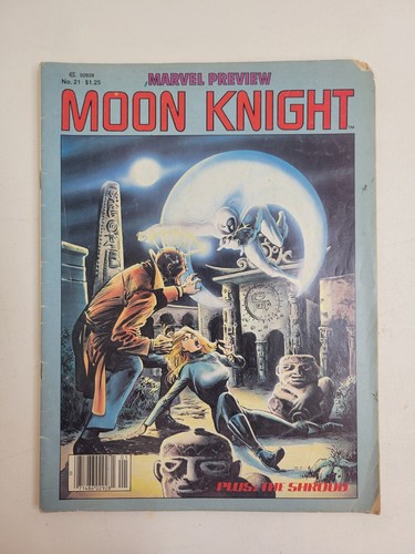 Marvel Preview Moon Knight No #21 Early Solo Moon Knight The Shroud