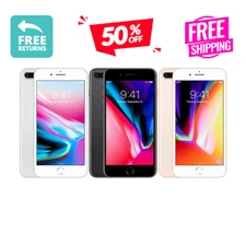 Apple iPhone 8 Plus |Red Silver Gray| 64GB GSM Unlocked Verizon At&t iOS 4G
