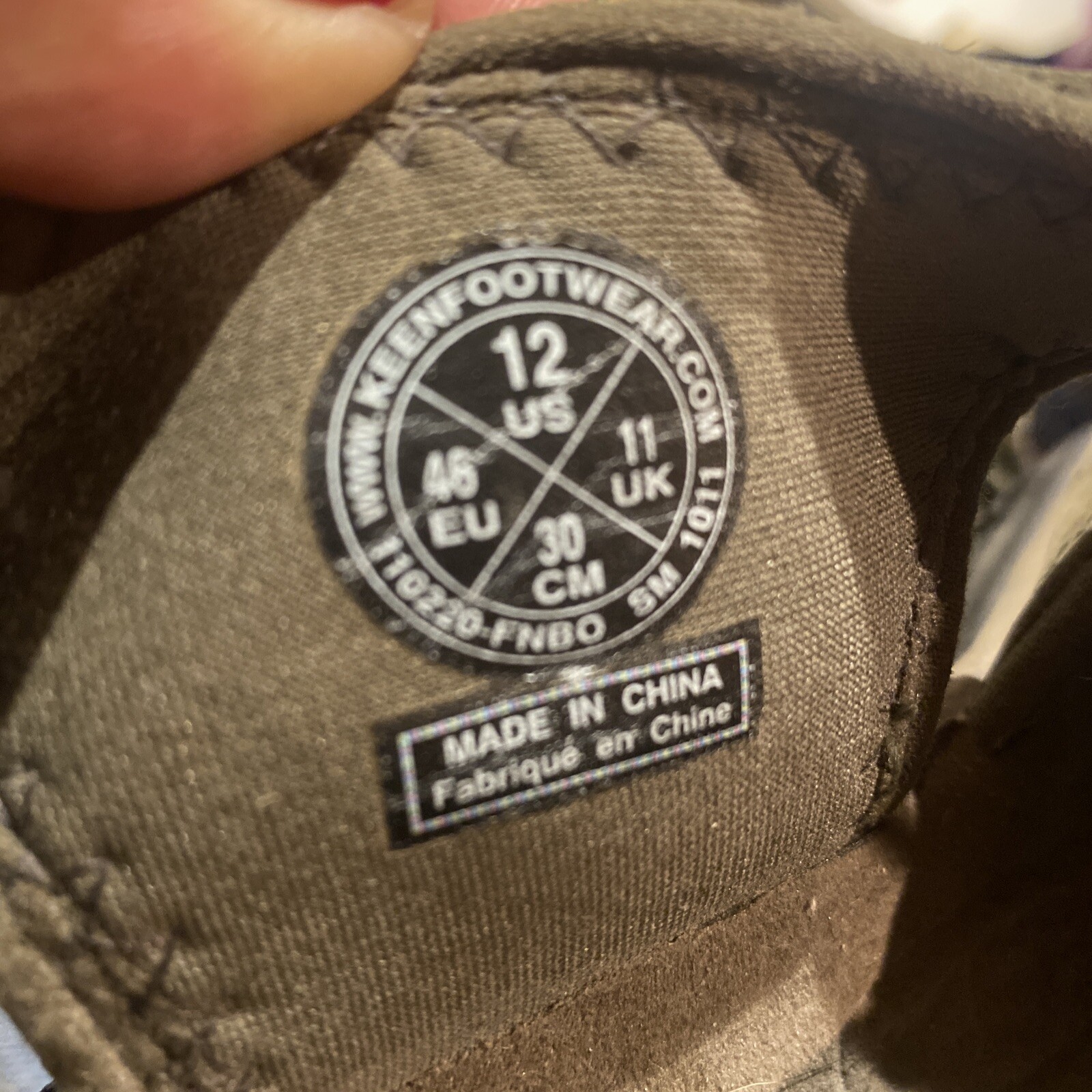 KEEN Newport Uomo Taglia 12 Lavabile Impermeabile Escursionismo Oliva 110220 FNBO SM 1011