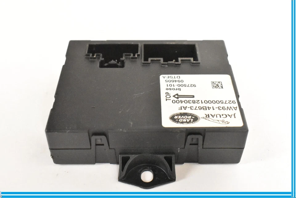 2010 - 2015 JAGUAR XJ XJL TRUNK POWER DECK CONTROL MODULE REAR AW9314B673AF OEM - Image 4 of 4