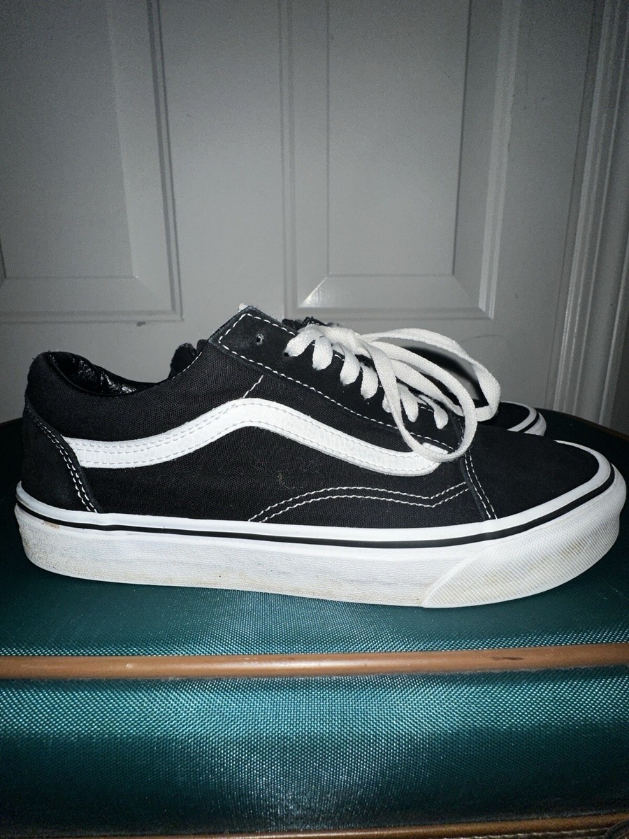 Vans Shoes Mens Womens 10 Old Skool Skate Low Sneakers Black