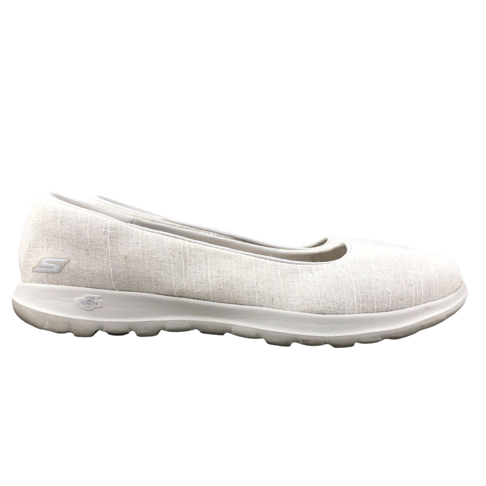 Skechers Women's Size 11 Go Walk Lite Natural Air Cooled Goga Mat