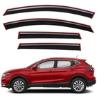 In-Channel Window Visor Rain Guards Vent Shade For 2017-2022 Nissan Rogue Sport