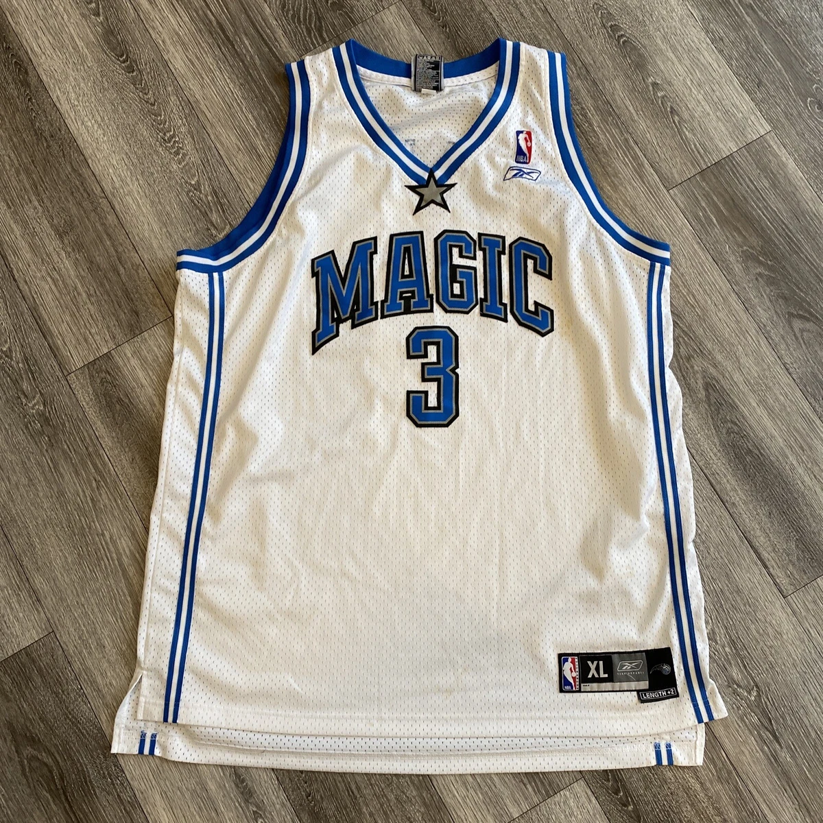 Steve Francis Orlando Magic Authentic Stitched Reebok NBA Jersey