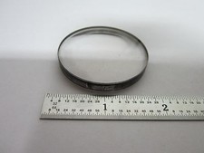 OPTICAL CONVEX CONCAVE LENS MIL SPEC LASER OPTICS AS IS BIN 45-33