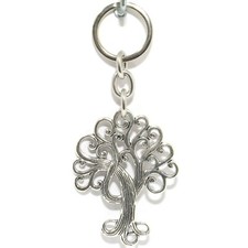 Portachiavi ALBERO DELLA VITA Bomboniera per Comunione Laurea Battesimo Nascita