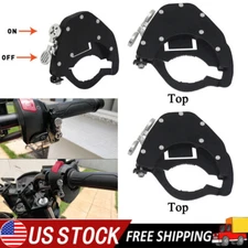 Universal Motorcycle Cruise Control Throttle Lock Assist Top Kit Assist Kit Hot