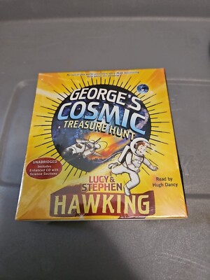 George's Cosmic Treasure Hunt Audio Book CD Lucy & Stephen Hawking New