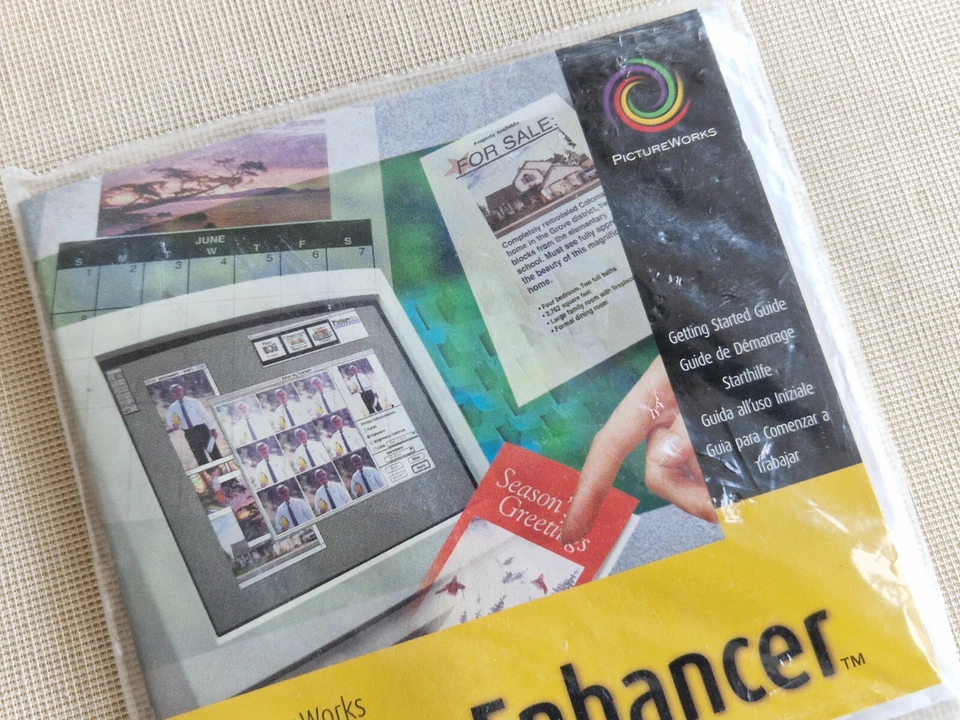 Vintage 1997 Software PictureWorks PhotoEnhancer - vintage, retro Windows & Mac - Image 4 of 4