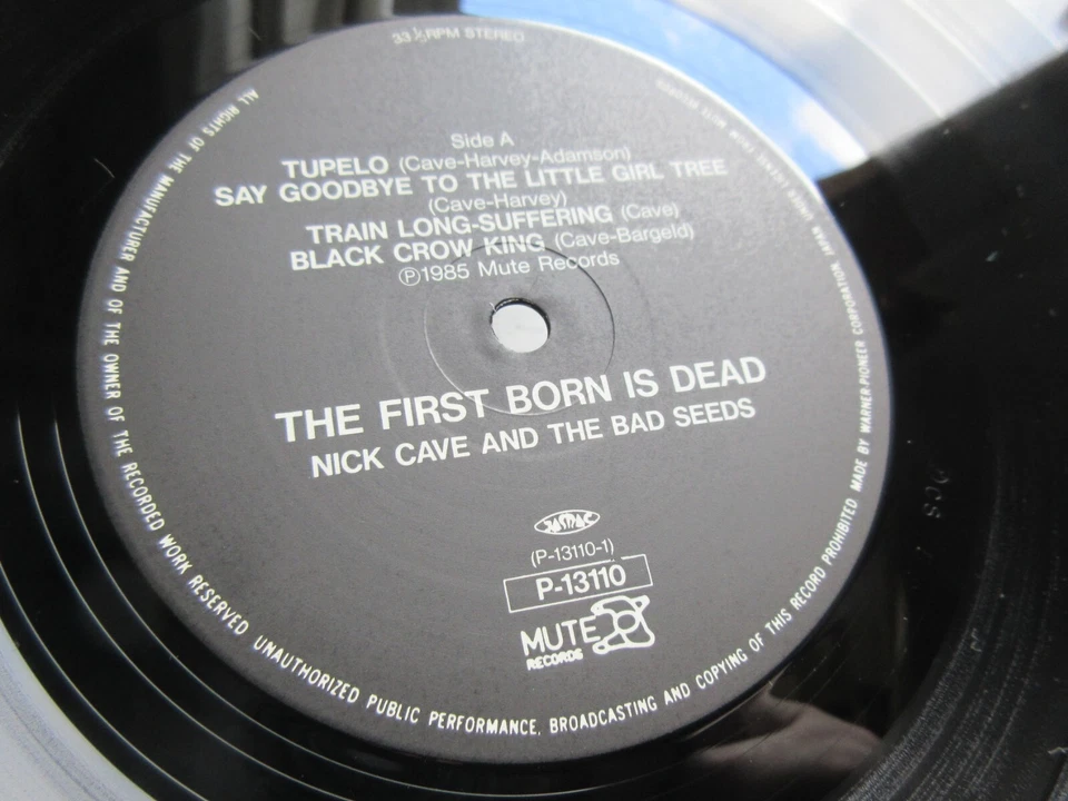 Nick Cave First Bone Is Dead Japan Vinyl LP w OBI P-13110 Neubauten Mick Harvey - Imagem 4 de 4
