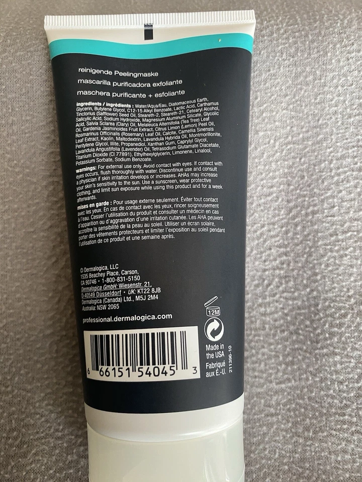 Dermalogica  Purifying Masque Exfoliant 177 ml salon size - Image 2 of 3