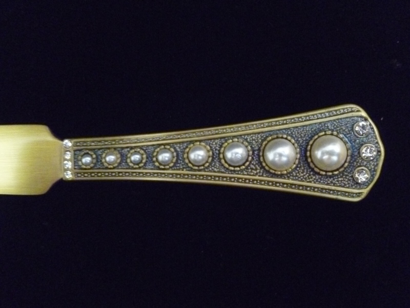 Jeweled letter opener and magnifying glass desk/office accessories eBay