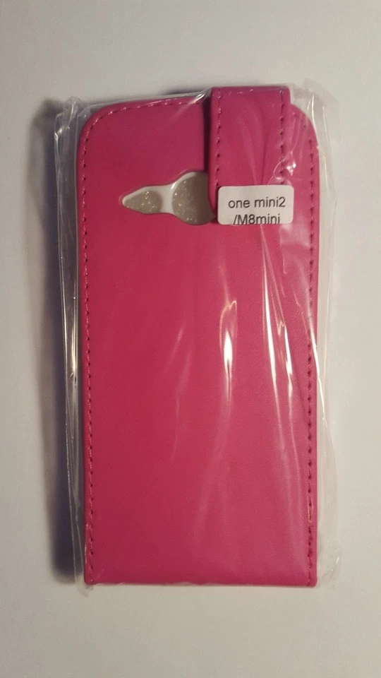 Vertical PU leather flip style phone case, cover to fit HTC One mini 2 - M8 mini - Image 4 of 4