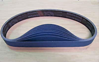 Sanding Belts 25 x 60 (Wide Belt), 2 PACK - Combat Abrasives