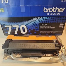 GENUINE - BROTHER TN-770 SUPER HIGH YIELD BLACK TONER - OPEN BOX TN770