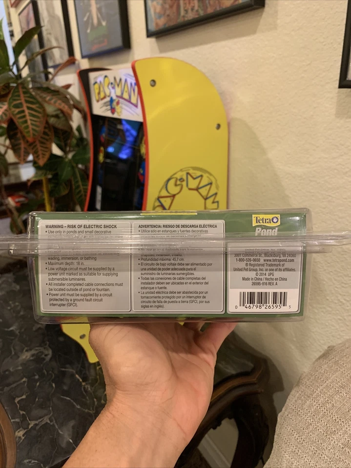 NUEVO Juego de luces triples Tetra LS3 estanque cascada fuente luces selladas de fábrica Foto 4 de 4