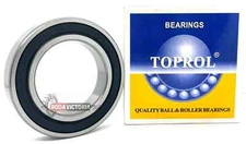 TOPROL 6209 2RS C3 Deep Groove Ball Bearing, Rubber Sealed 45x85x19 mm
