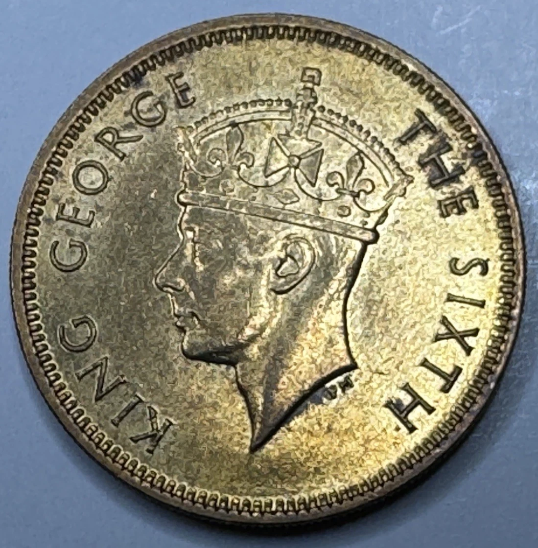 香港1949年骨董硬貨(THE SIXTH KING E) 1949 Year Hong Kong Coins for