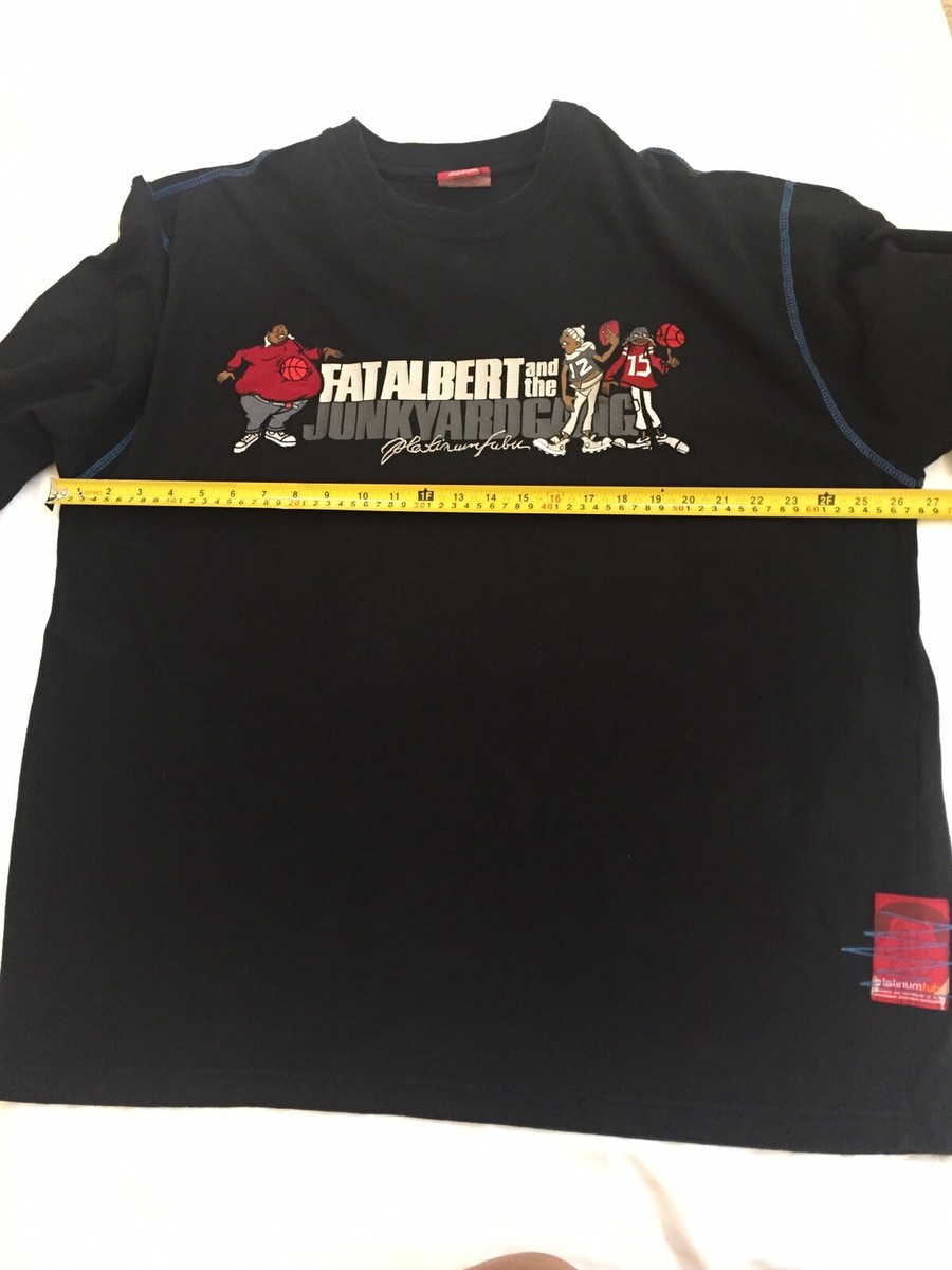 ウェア platinum fubu 2XL Platinum FUBU Long sleeve Jersey 2XL Fat Albert and the Junk