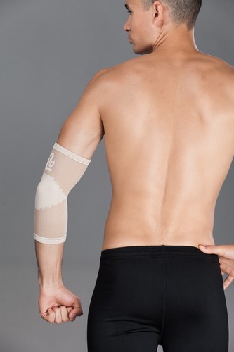 LOREY - Ellenbogenbandage mit Nanopartikel-Veredelung, Ellenbogenstütze - Afbeelding 4 van 10