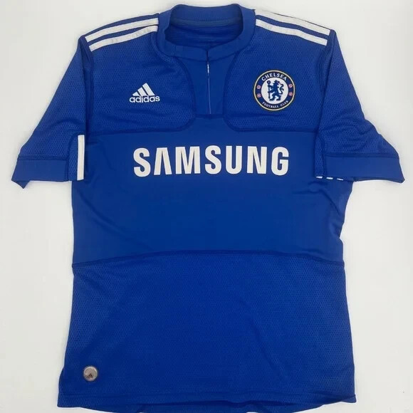 Drogba #11 Chelsea FC 2009/2010 Home ORIGINAL Adidas VTG Rare