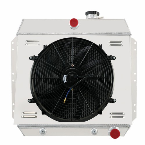 3 Row Radiator Shroud Fan For Chevy Bel Air Fleetline Styleline Deluxe V8 49-54 - Bild 4 von 10