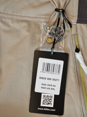 NEU! Killtec kurze Hose Herren, Größe 54 im eleganten Grünton mit Grauschimmer