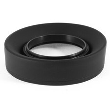 Foldable 3 Way 58mm Screw-in Mount Soft Rubber Lens Hood for SLR Digital Camera