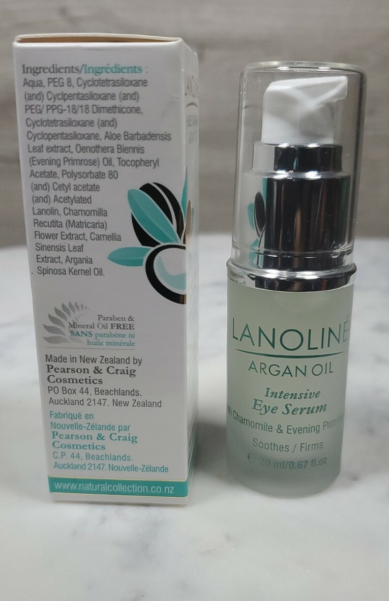 LANOLINE Intensive Eye Serum ︎Argan Oil ︎Chamomile Evening Primrose ︎20
