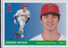 SHOHEI OHTANI Topps Archives 1955 VINTAGE DESIGN Los Angeles Angel Baseball Card