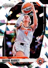MARINA MABREY 2024 Panini Prizm WNBA Silver Cracked Ice #132 Connecticut Sun