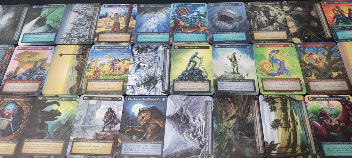 COMPLETE SET of NF Beta Exceptionals - Sorcery Contested