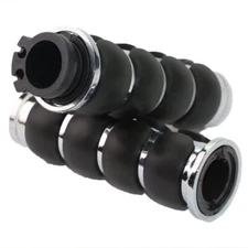 Motorcycle 1" Handlbar End Hand Grips For Honda Shadow VT 600 700 750 1100