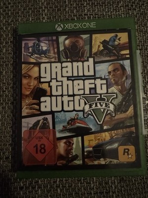 Grand Theft Auto v GTA5 Microsoft Xbox One, Inkl. Anleitung Karte