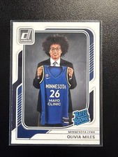 2026 Panini Donruss WNBA Rated Rookie Olivia Miles #87 RC Minnesota Lynx