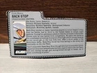 Vintage GI Joe File Card Back Stop ARAH Hasbro