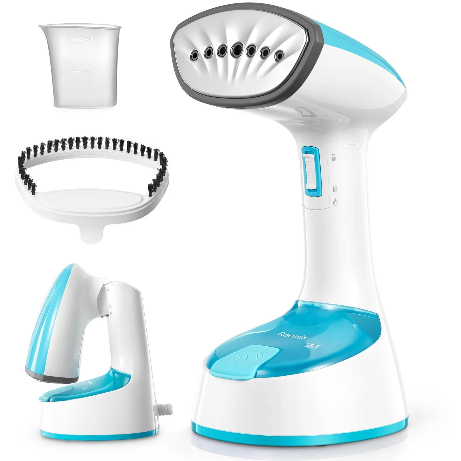 Steamer for Clothes, Folding Handheld Design Garment Wrinkles , 20g/min Stron...
