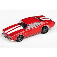 AFX/Racemasters 1970 Chevelle 454 Red AFX22043 HO Slot Racing Cars