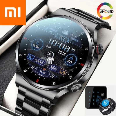 Xiaomi NFC Bluetooth Call Smart Watch Men Full Screen Sports Bracelet Waterproof