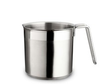 Weis 18455 Edelstahl Milchtopf 1000ml mit Sandwichboden