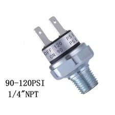 Air Compressor Pressure Switch 12V/24V 90–120 PSI Automatic Control Train Horns