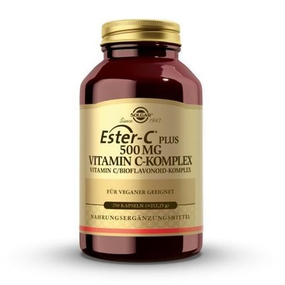 SOLGAR Ester-C Plus 500 mg Kapseln 250 ST PZN 18814714