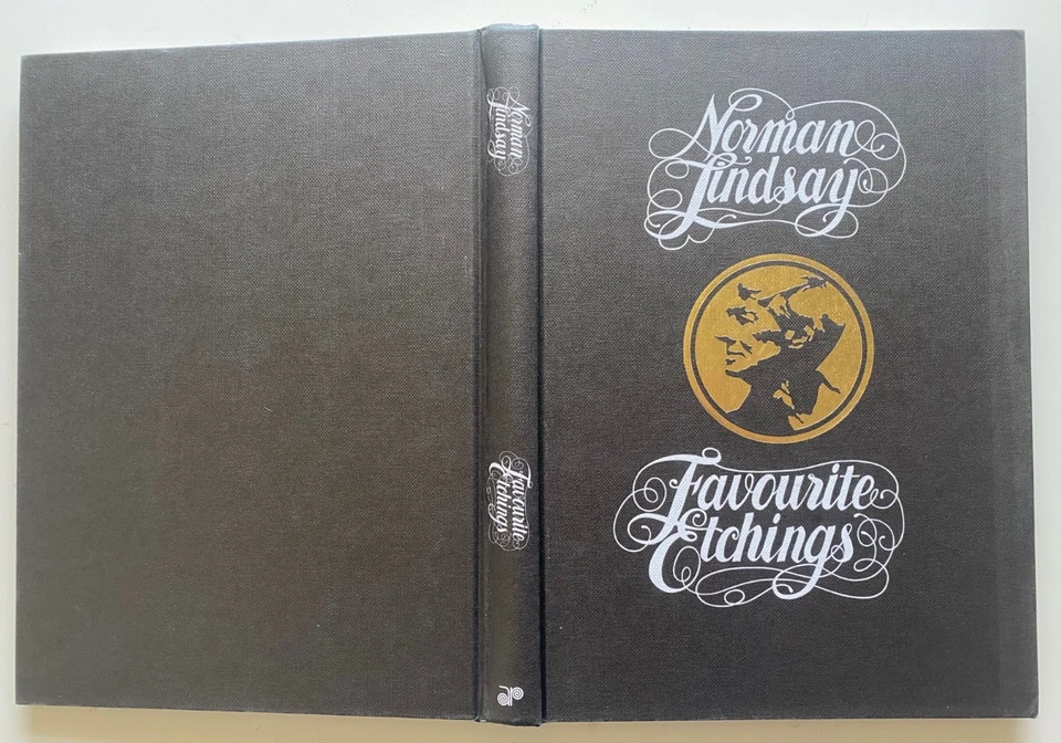 1977 1st NORMAN LINDSAY ETCHINGS *LIKE NEW* w 100 FULL PAGE PLATES FREE EXPR W/W - image 4 of 4