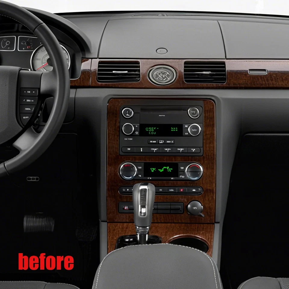 Radio Apple Carplay GPS WIFI con cámara Android 13 navegación para Ford Taurus 2008-2009 Foto 2 de 4