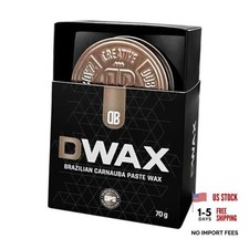 Car Wax Paste for Cars - 70g Carnauba Wax, High Gloss Shine, UV Protection,
