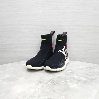 Louis Vuitton Cubic Logo Sock Runner Sneaker 157576628 [U]