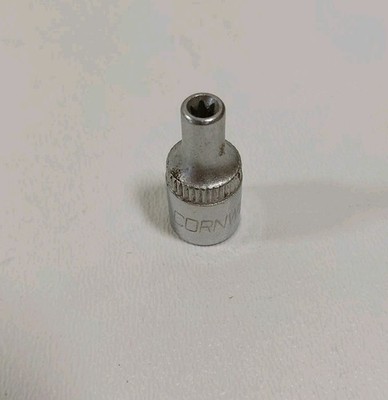 Cornwell E4 Inverted External Torx Star Socket 1/4'' Drive CRV