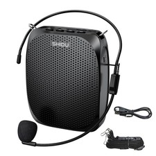 Portable Voice Amplifier with Microphone for Teachers, Guides, Fitness, Yoga
