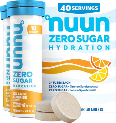 Zero Sugar Hydration Electrolyte Tablets - Sodium, Potassium, Chloride, Calcium,